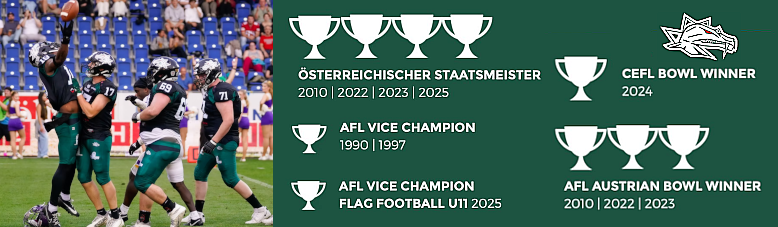 Vienna Dragons American Football Austrian Bowl 2022